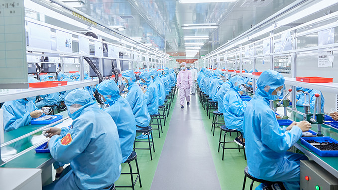 Shenzhen MIWU Industrial company with limited liability निर्माता उत्पादन लाइन