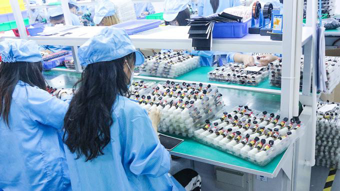 Shenzhen MIWU Industrial company with limited liability निर्माता उत्पादन लाइन